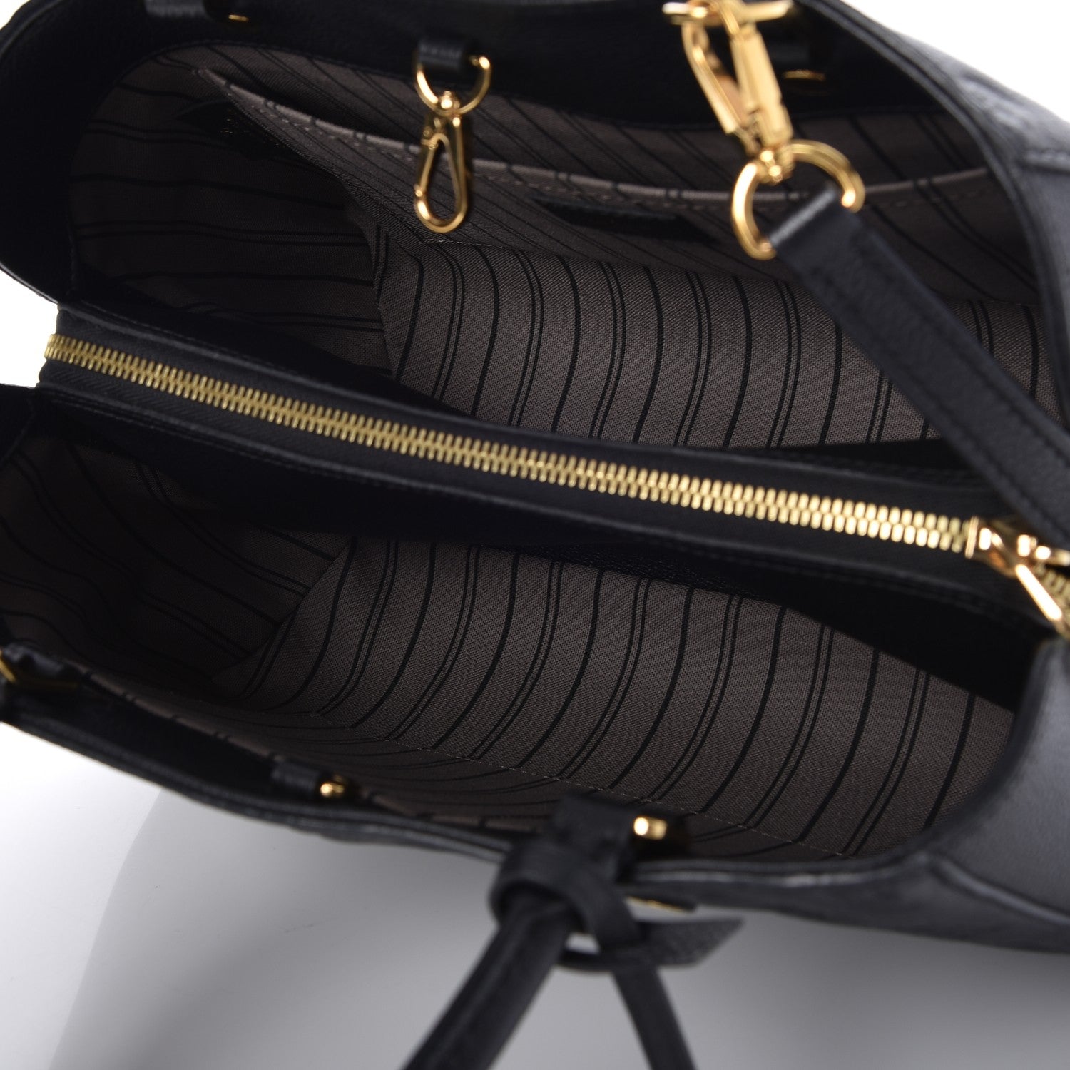 Louis Vuitton Empreinte Montaigne MM Black 5 of 8