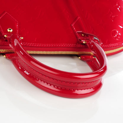 Louis Vuitton Vernis Alma GM Pomme D'Amour 9 of 9