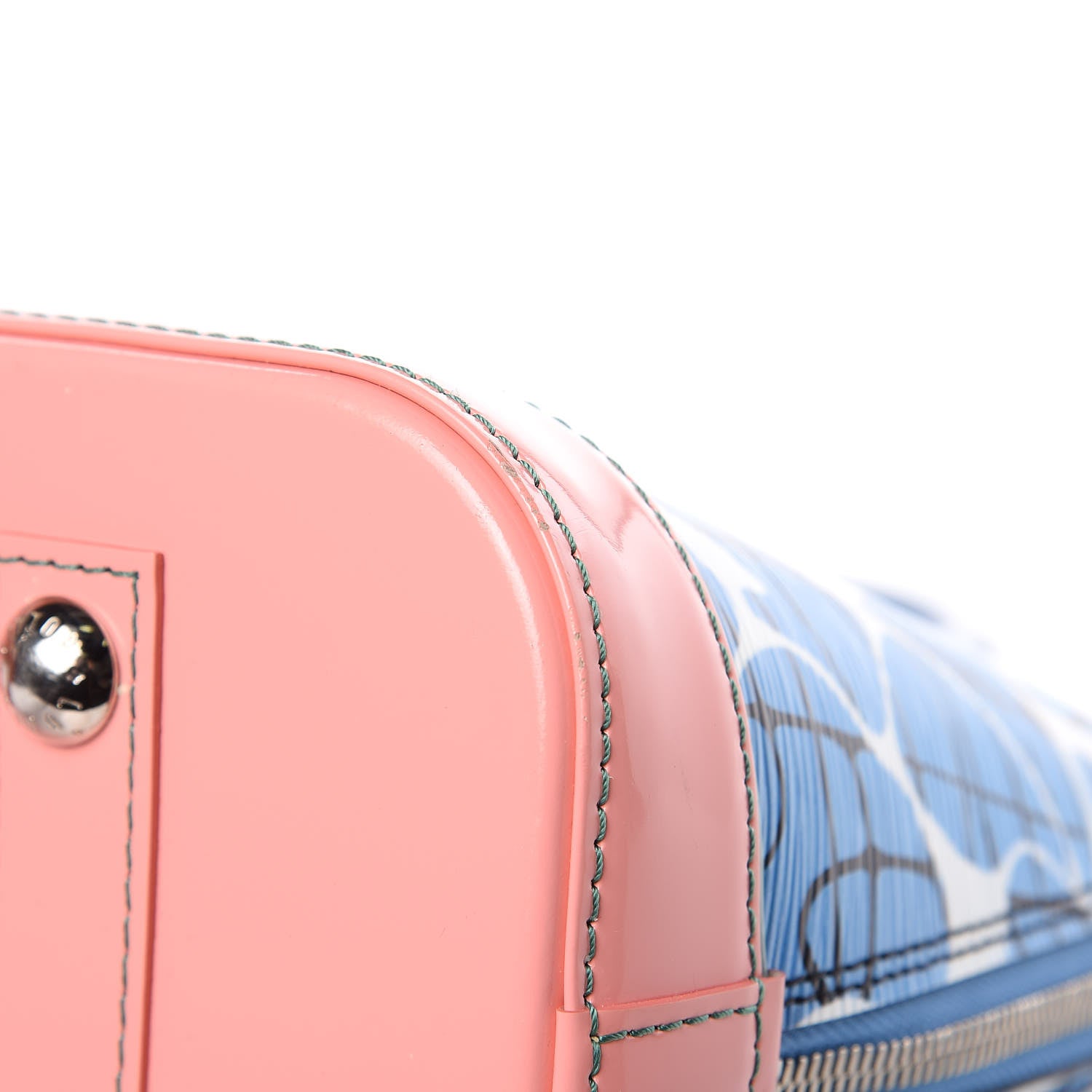 Louis Vuitton Epi Alma PM Aqua 12 of 16