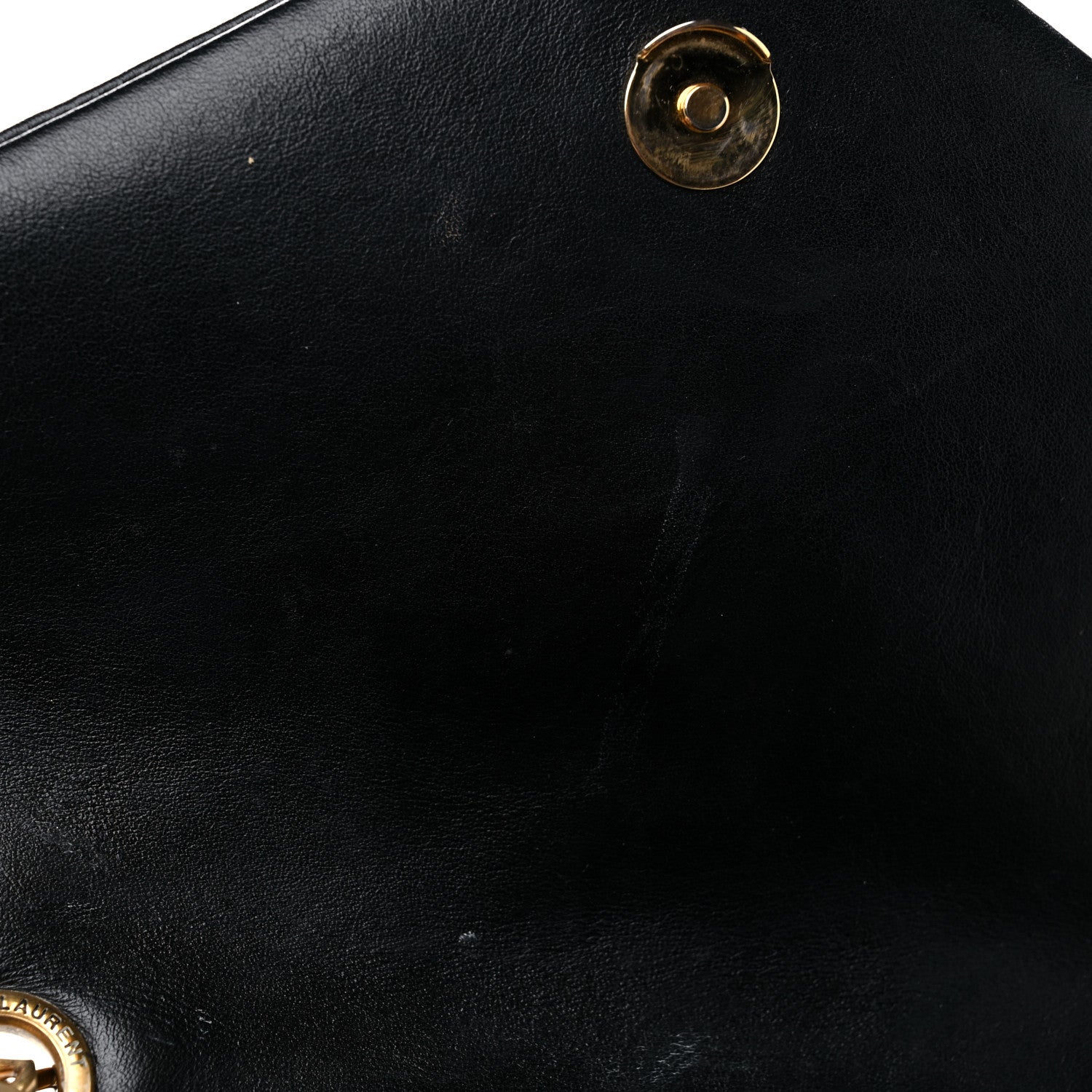 Saint Laurent Calfskin Y Quilted Monogram Medium Loulou Chain Satchel Black 16 of 21