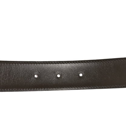 Hermes Box Togo 32mm Belt Strap 95  Ebene Orange 3 of 6