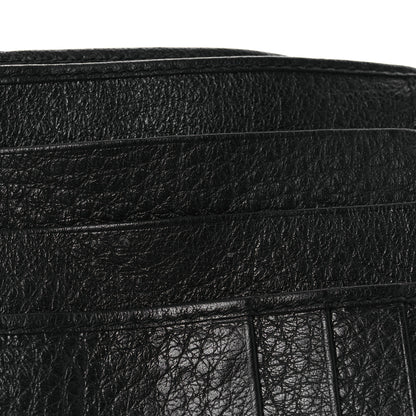 Prada Vitello Daino Push Lock Flap Wallet Black 11 of 12