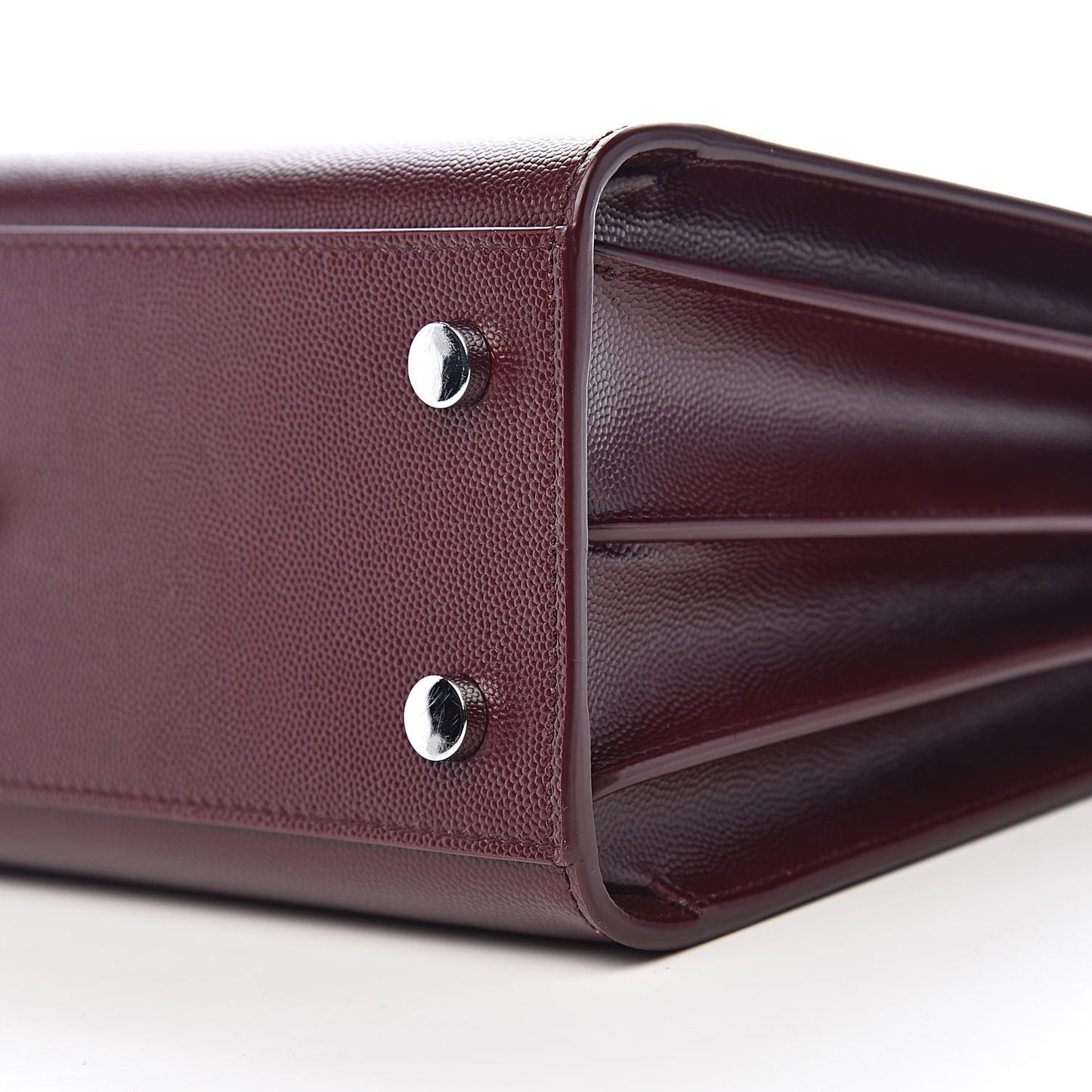 Grained Calfskin Small Sac De Jour Bag Rouge Legion