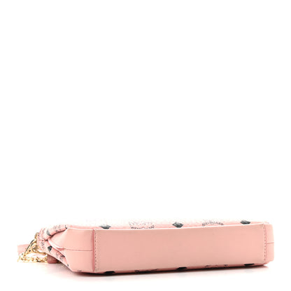 MCM Visetos Rabbit Crossbody Pouch Soft Pink 4 of 12