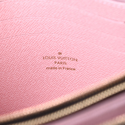 Louis Vuitton Monogram 2020 Christmas Animation Big Wheel Double Zip Pochette Rose Ballerine 7 of 12