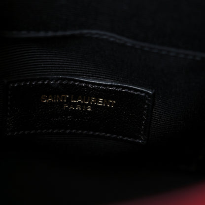 Saint Laurent Grained Calfskin Nano Sac De Jour Souple Lipstick Red 6 of 11
