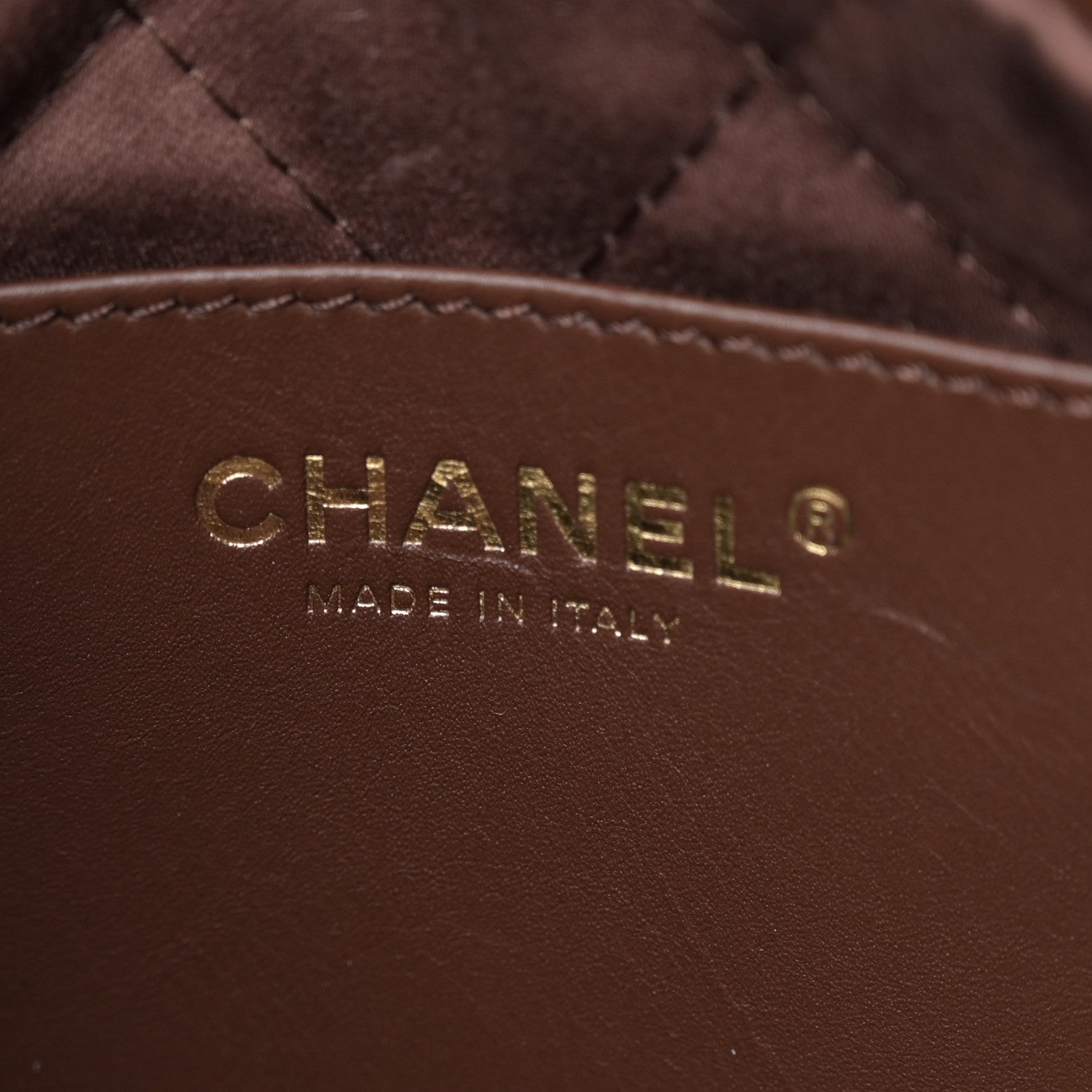 Chanel Shiny Calfskin Quilted Mini Chanel 22 Brown 6 of 11