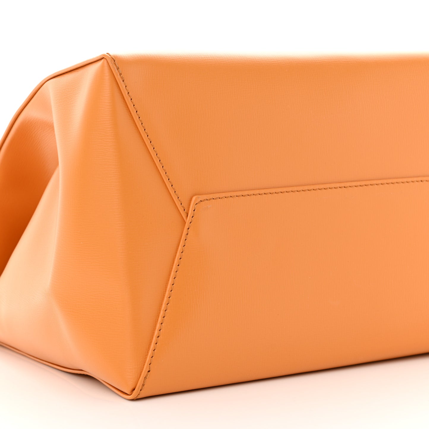 LOUIS VUITTON Calfskin Sandwich Bag Safran