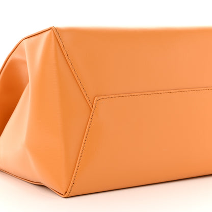Louis Vuitton LOUIS VUITTON Calfskin Sandwich Bag Safran 8 of 9