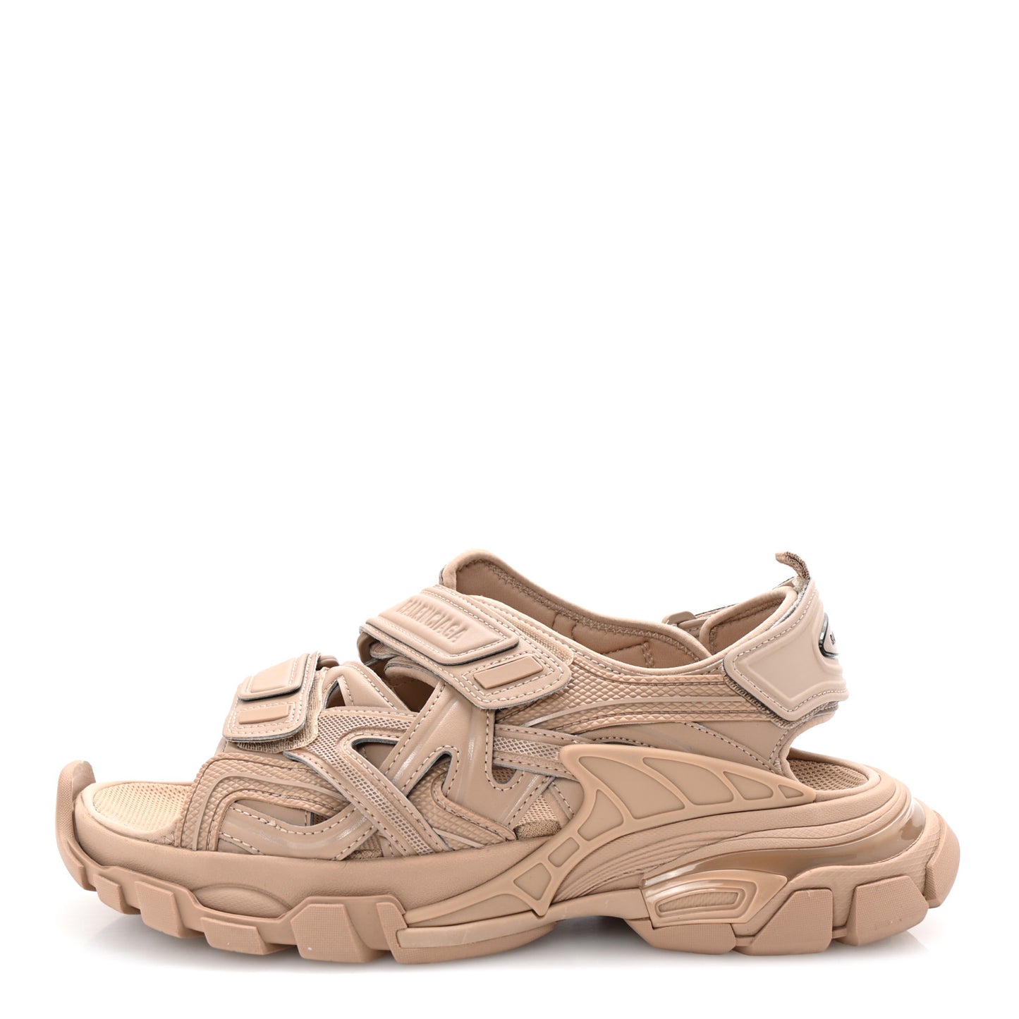 Neoprene Rubber Womens Track Sandals 40 Full Beige
