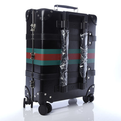 Gucci Calfskin Web Globe-Trotter Carry-On Black 4 of 9