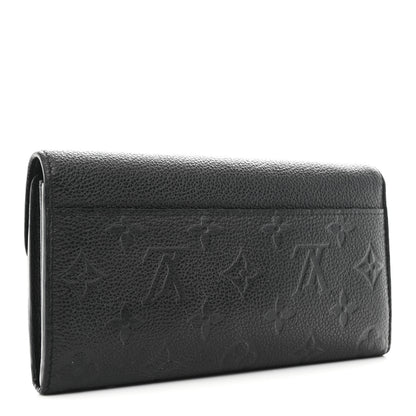 Louis Vuitton Empreinte Sarah Wallet NM Black 3 of 8
