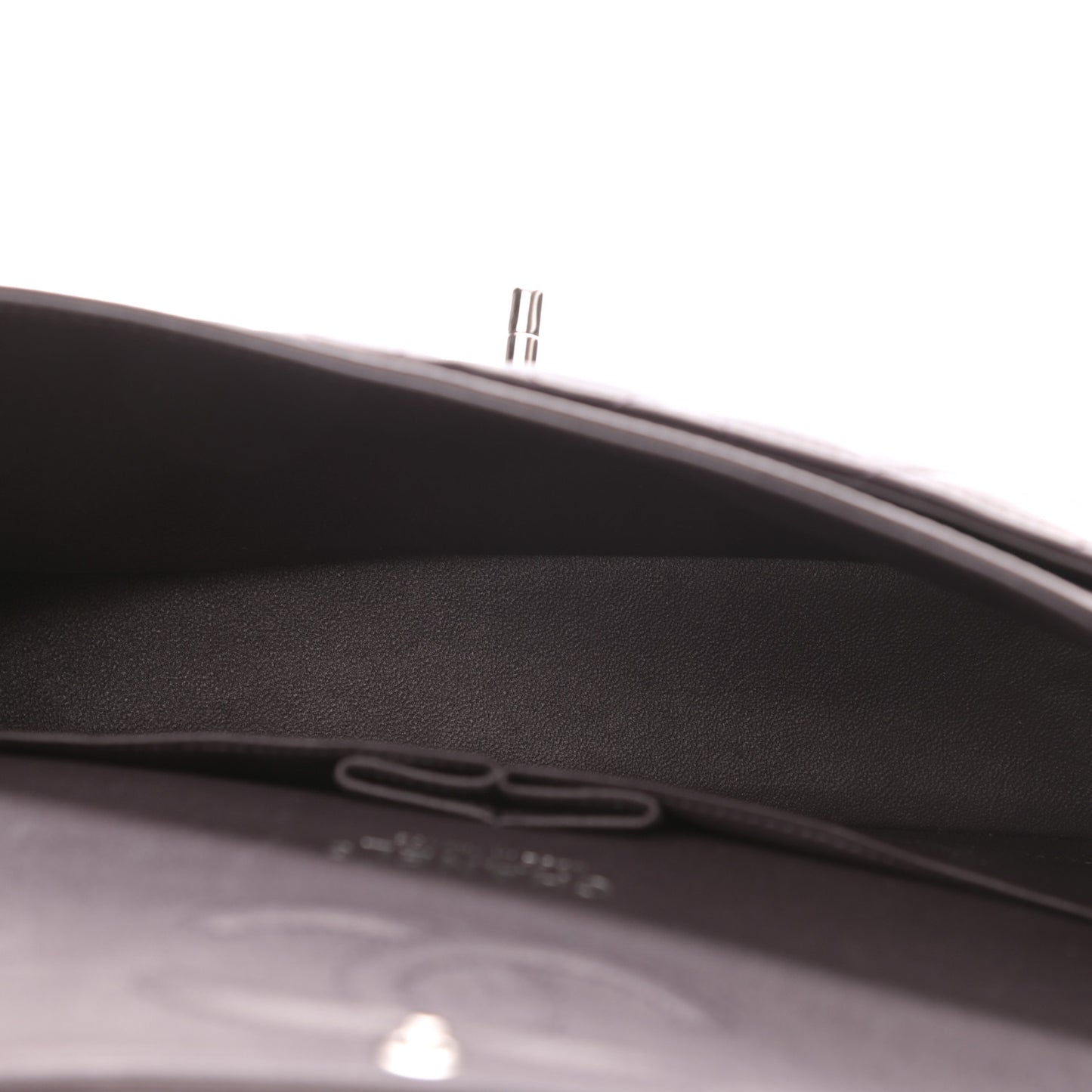 Lambskin Quilted Medium Double Flap Purple