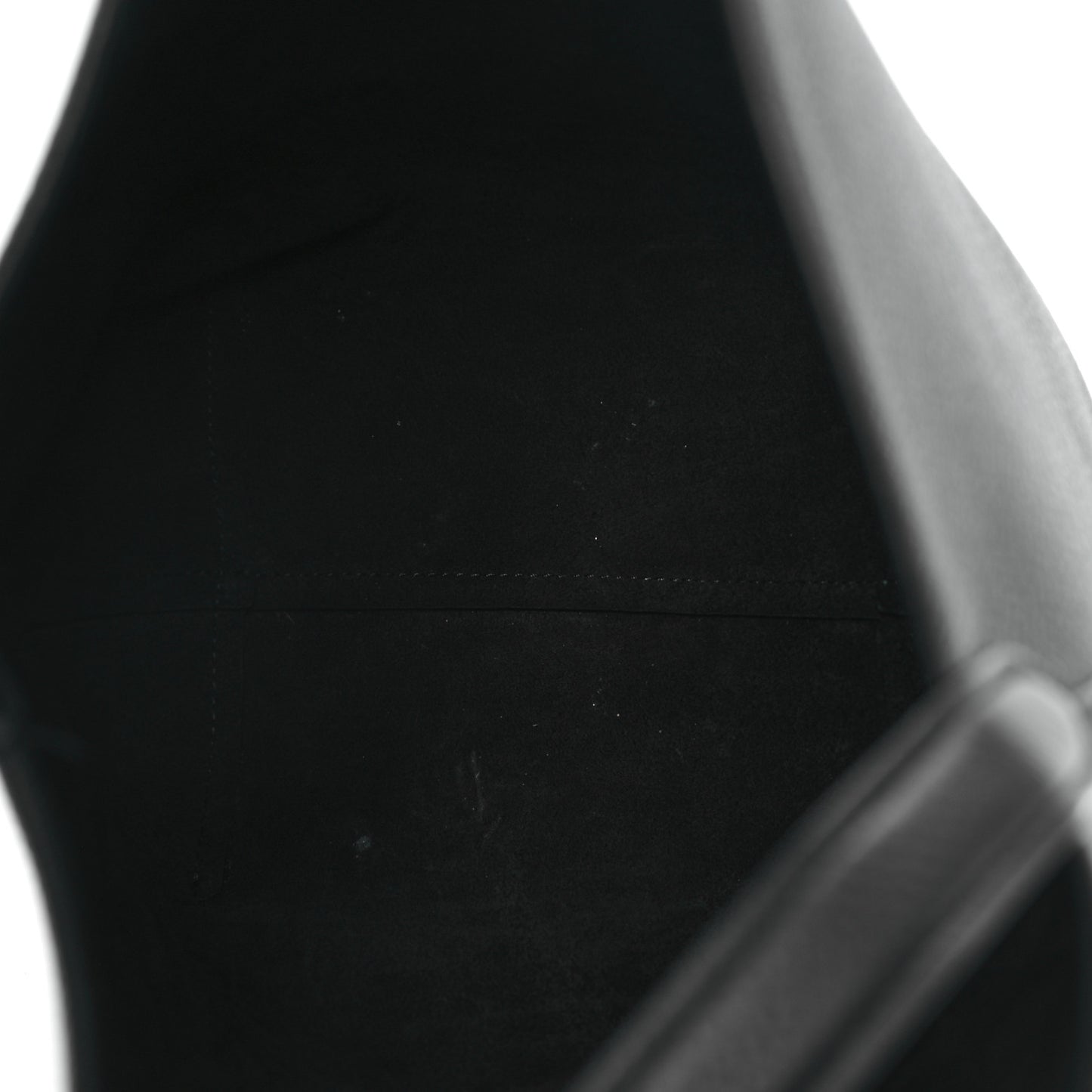 Grained Calfskin Medium N/S Park Tote Black