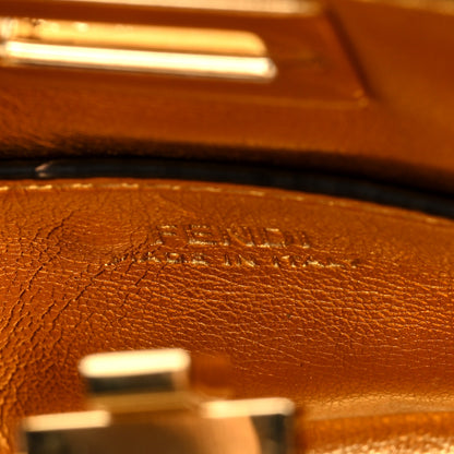 Fendi Nappa Rainbow Inlay Nano Peekaboo Maxi Handle Satchel Azzurro Baby Multicolor 6 of 10