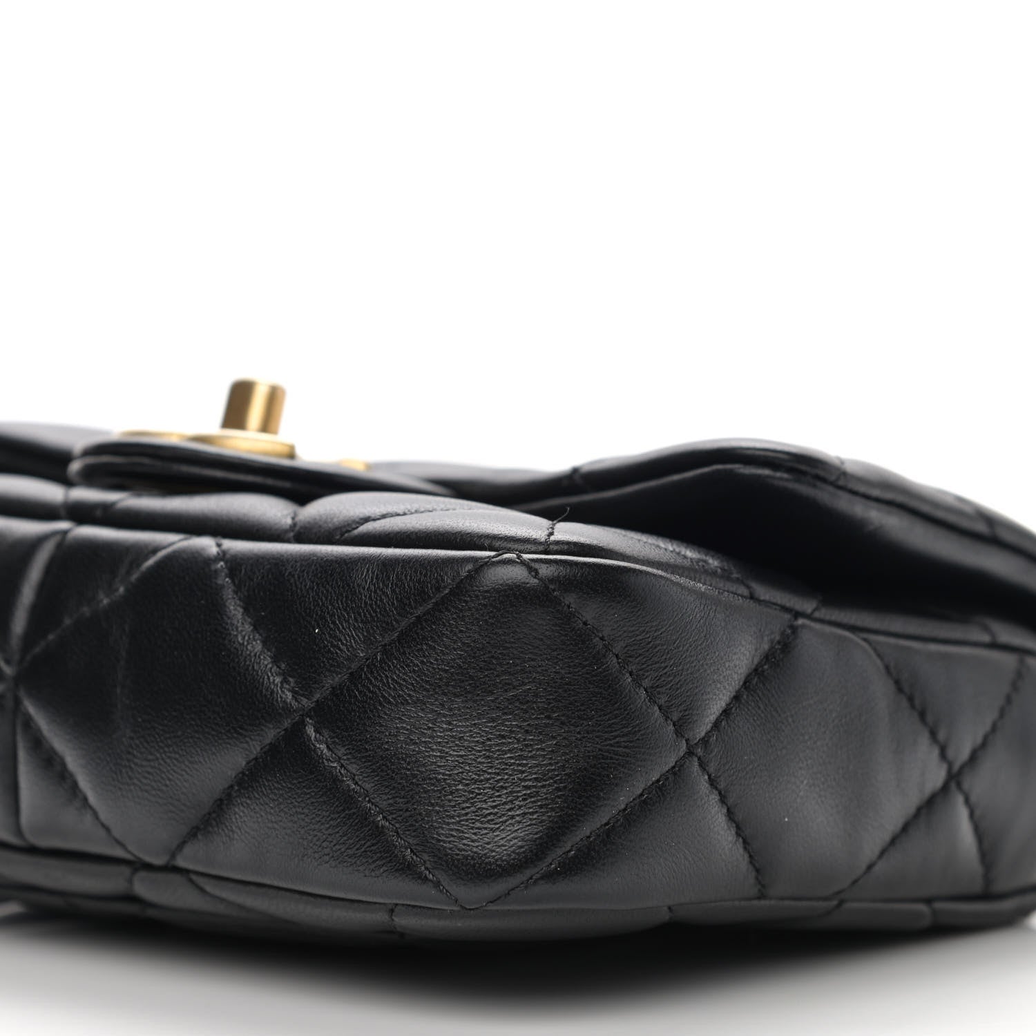 Chanel Lambskin Quilted Mini Funky Town Flap Black 10 of 11