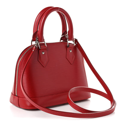 Louis Vuitton Epi Alma BB Carmine 3 of 10