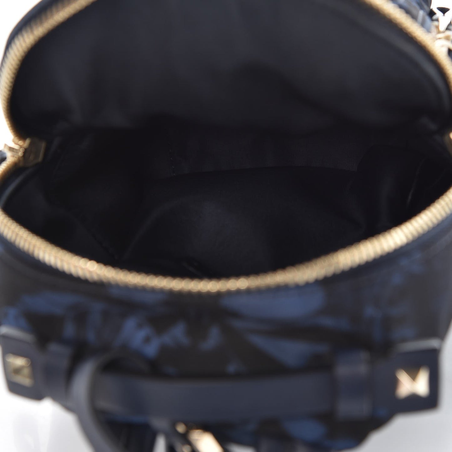 Nylon Camubutterfly Mini Rockstud Backpack Marine
