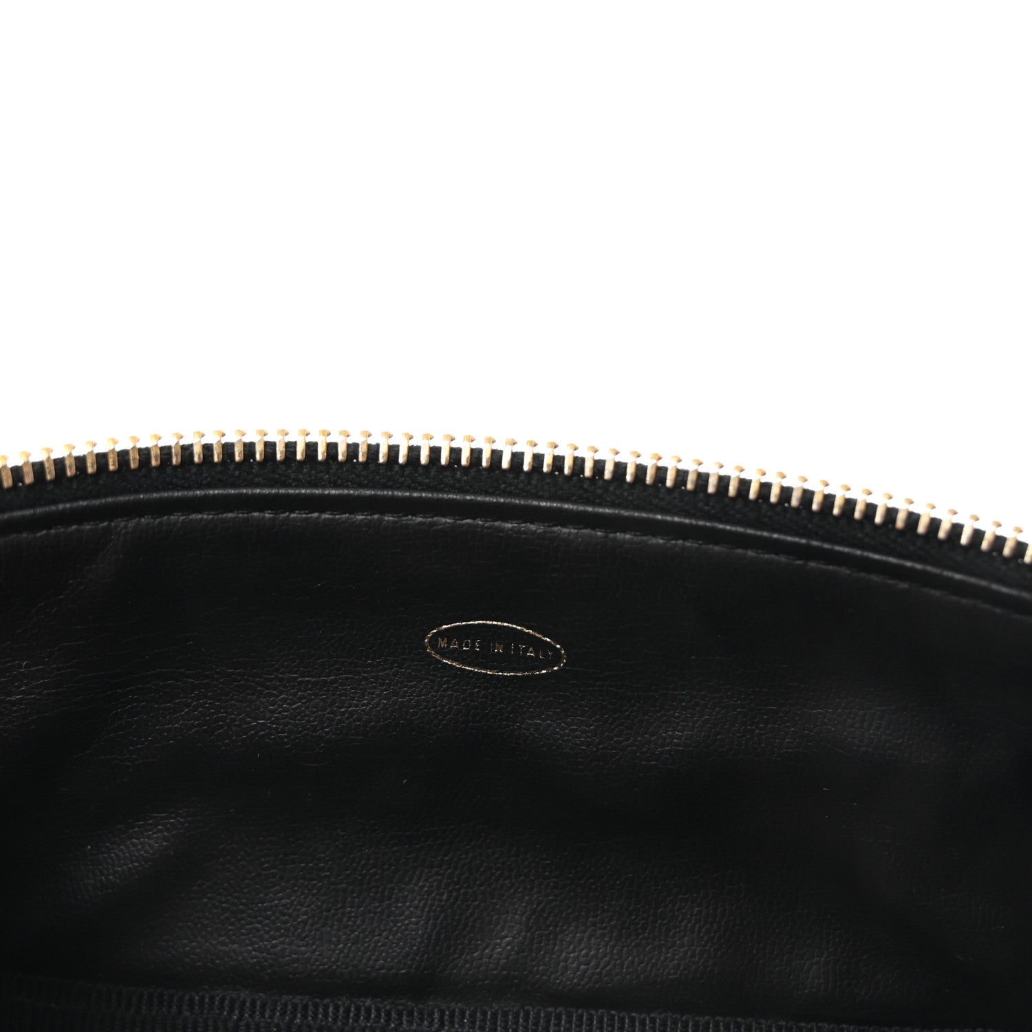 Chanel Lambskin Vanity Cosmetic Case Black 7 of 10