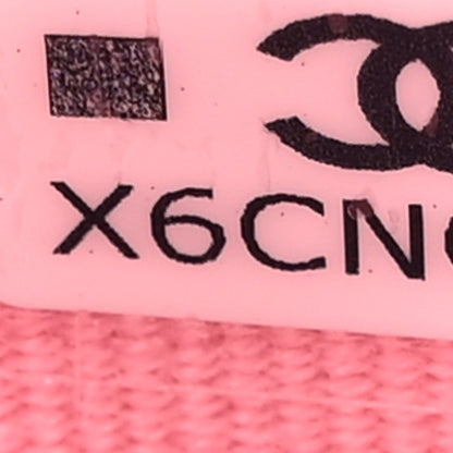 Chanel Cloudy Pearly Goatskin Quilted Flap Card Holder Wallet Pink 7 of 9