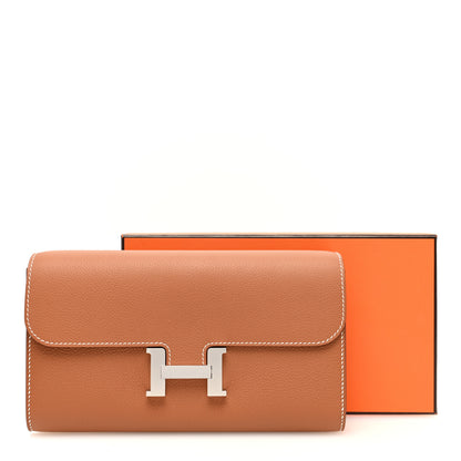 Hermes Evercolor Constance Wallet To Go Gold 11 of 11