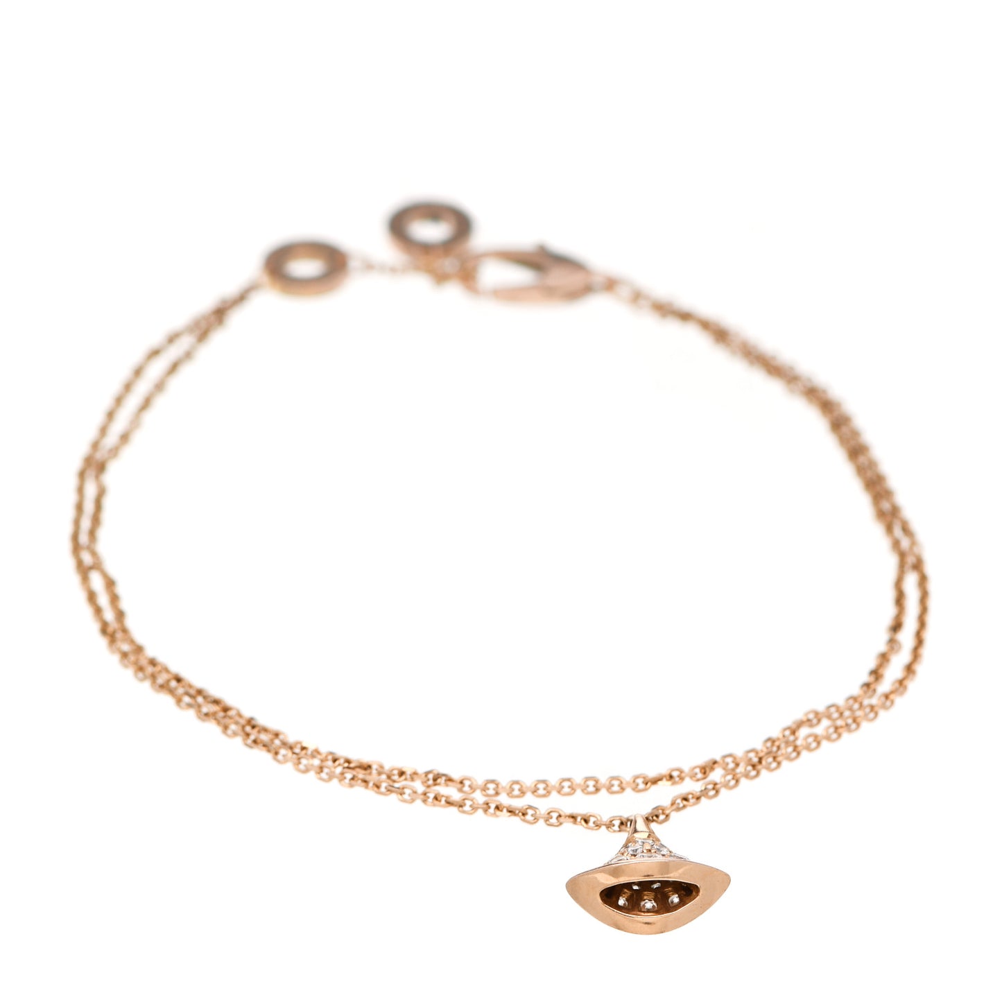 18K Rose Gold Diamond Divas' Dream Bracelet