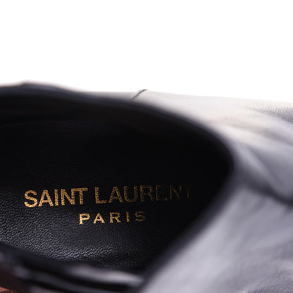Saint Laurent Nappa Loulou Ankle Zip Boot 36 Black 9 of 13
