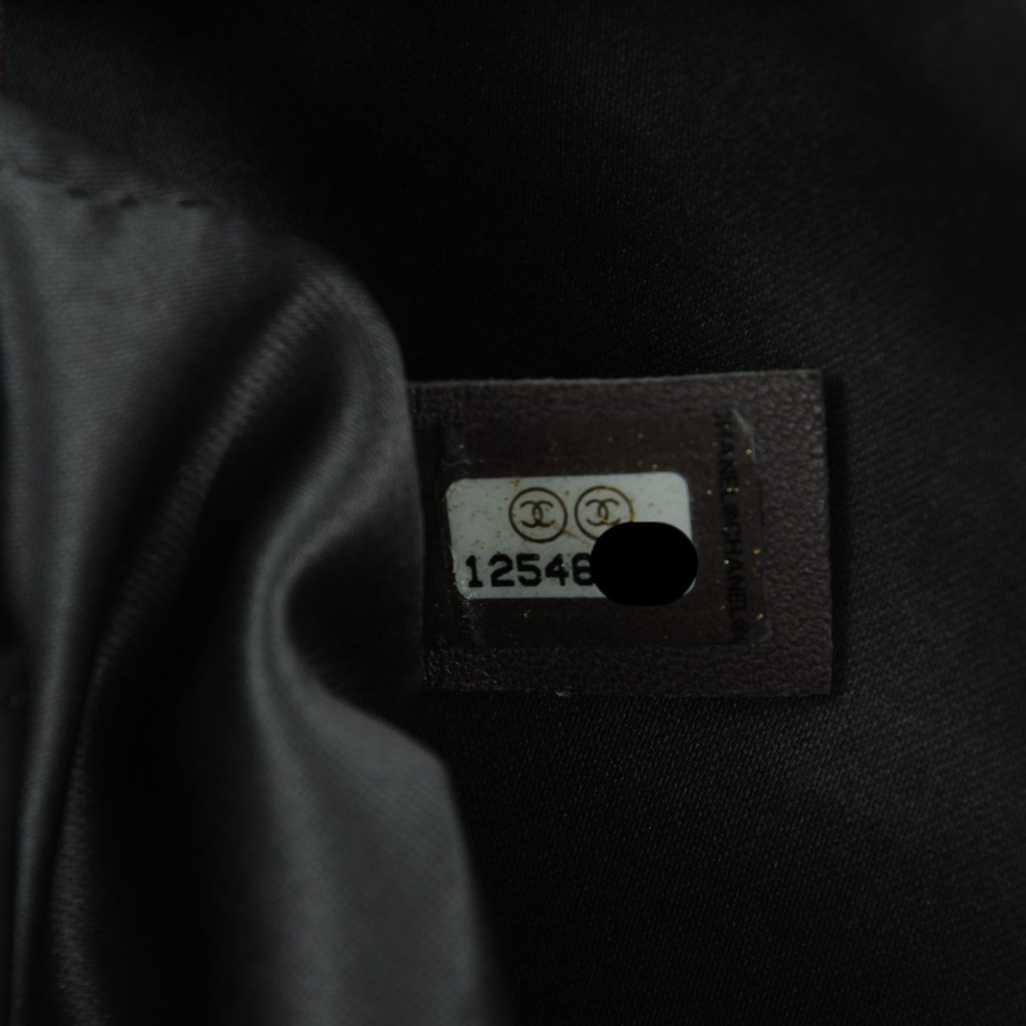 Lambskin Large Bubble Quilt Tote Black