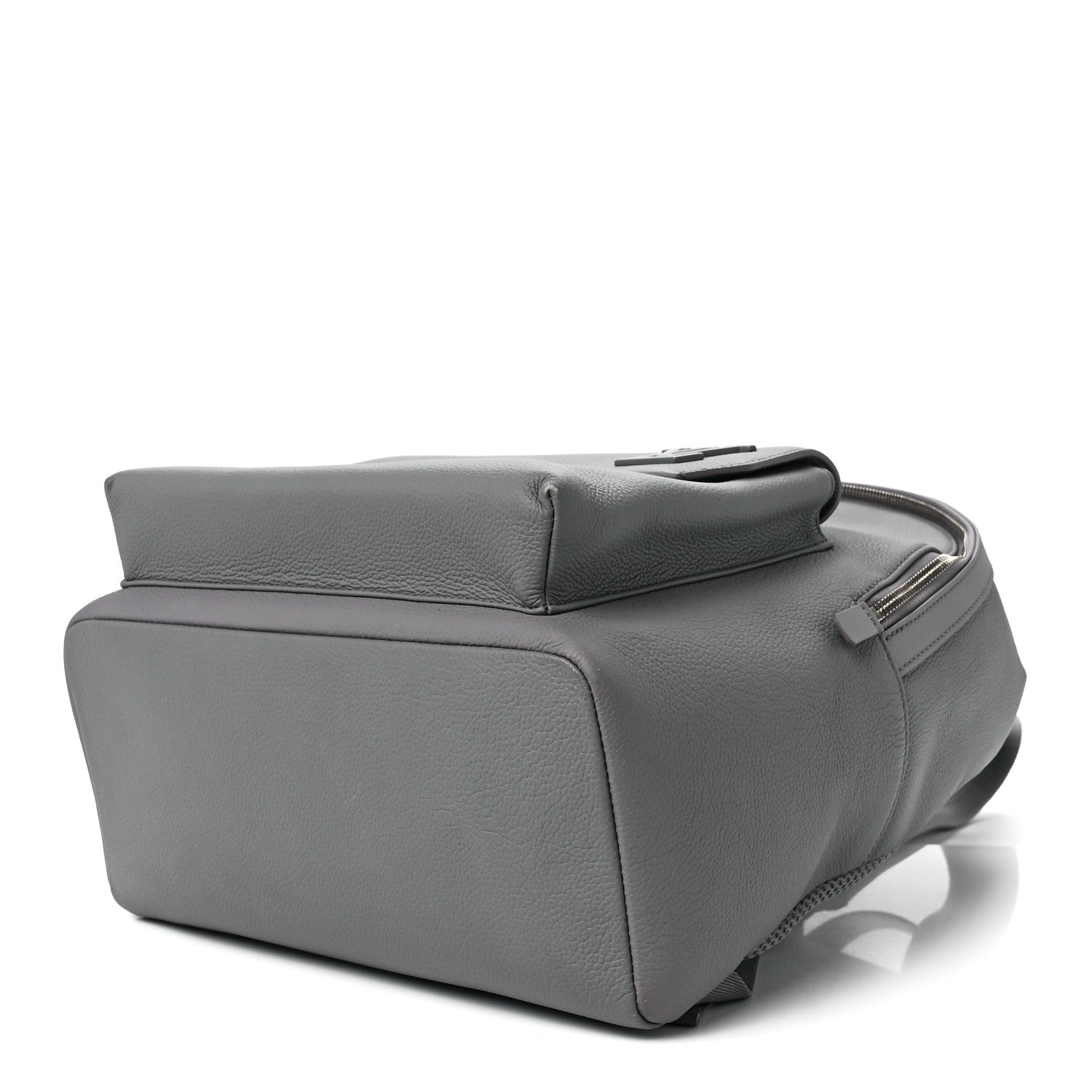 Louis Vuitton Grained Calfskin Aerogram Takeoff Backpack Grey 11 of 13