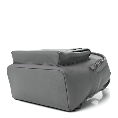 Louis Vuitton Grained Calfskin Aerogram Takeoff Backpack Grey 11 of 13