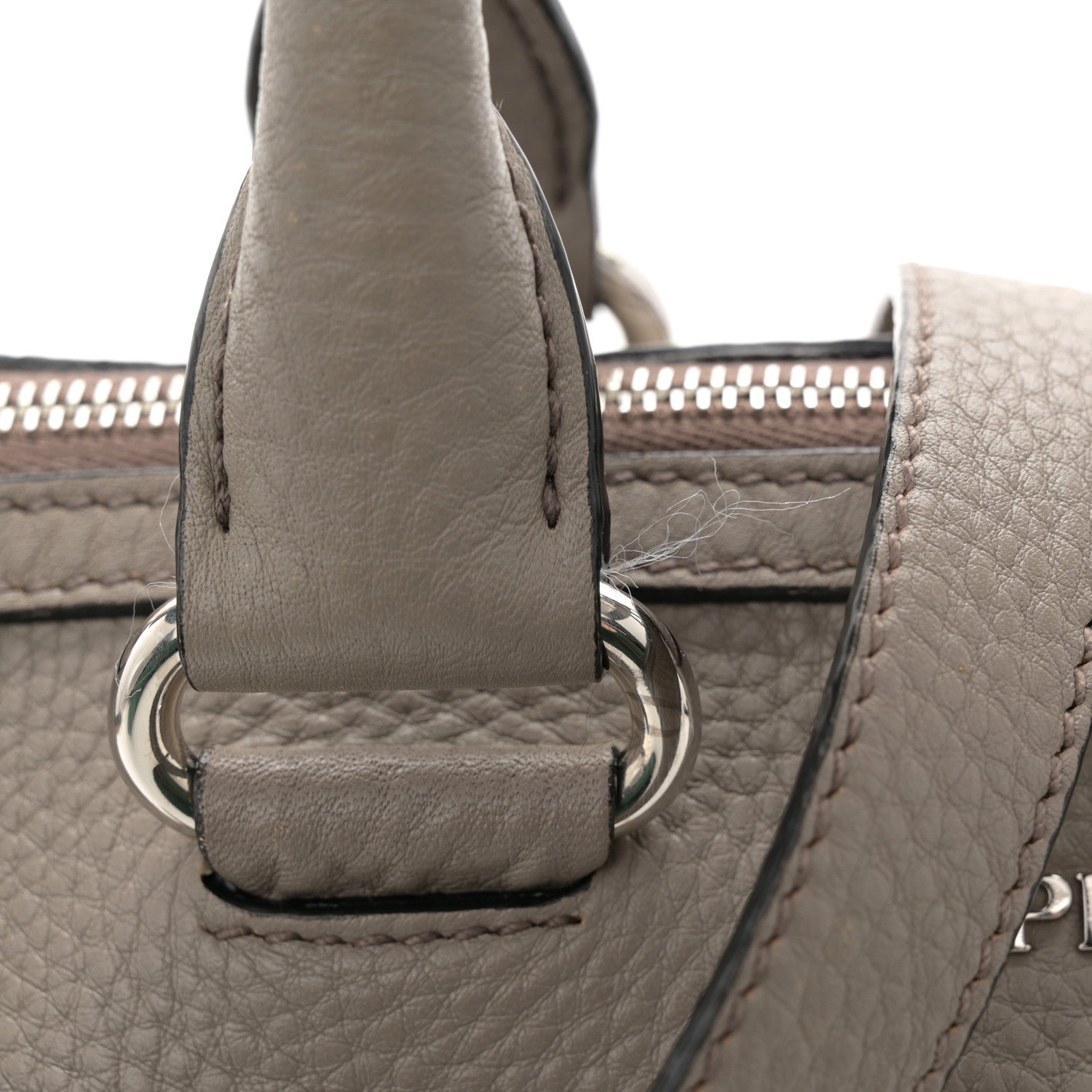 Prada Vitello Phenix Bauletto Argilla 14 of 15