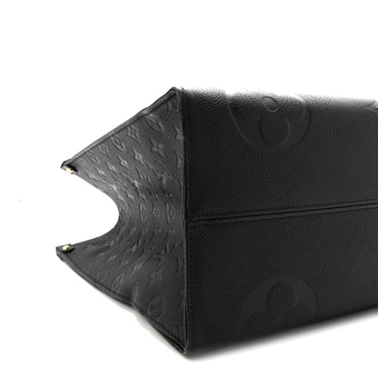 Louis Vuitton Empreinte Monogram Giant Onthego GM Black 8 of 9