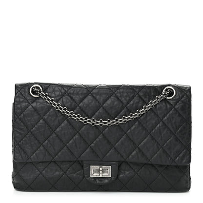 Chanel Aged Calfskin Quilted 2.55 Reissue 226 Flap Black 1 of 13