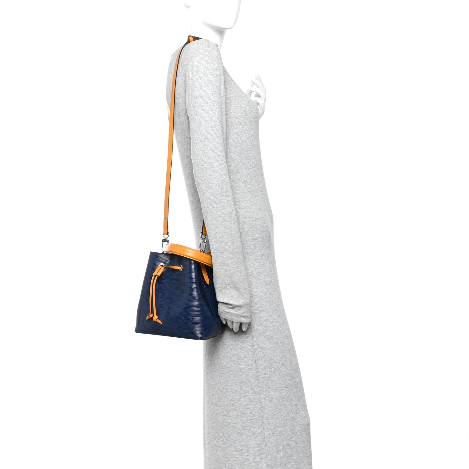 Louis Vuitton Epi Neonoe BB Indigo Safran 2 of 9