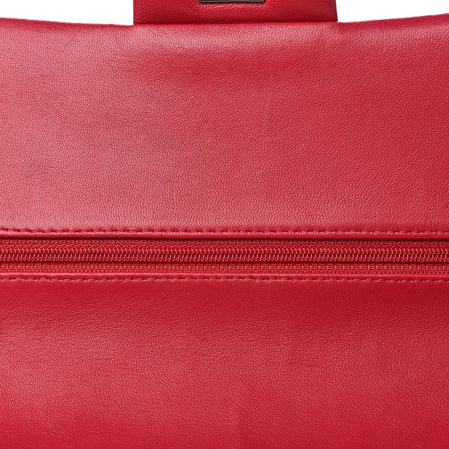 Lambskin Quilted Medium Double Flap Dark Pink
