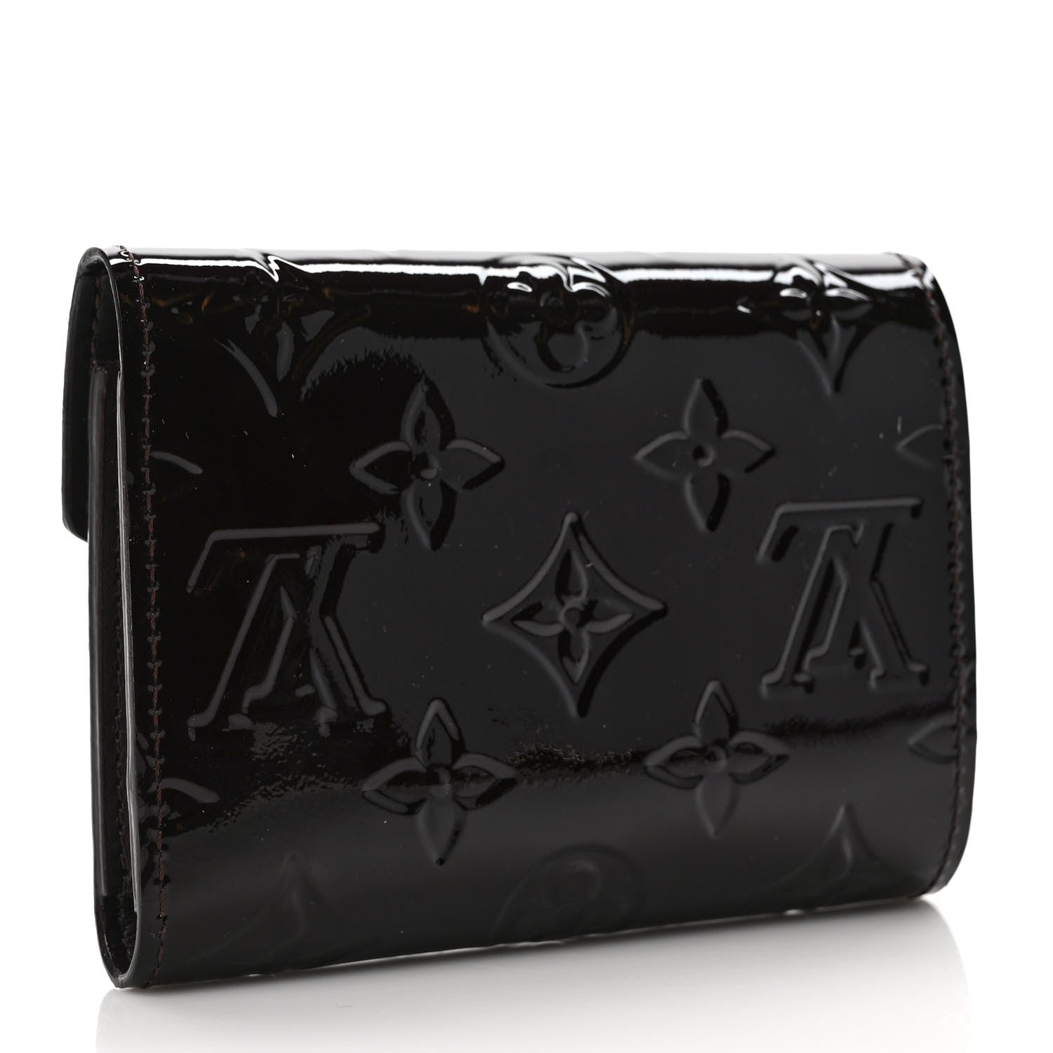 Louis Vuitton Vernis Victorine Wallet Amarante 3 of 7