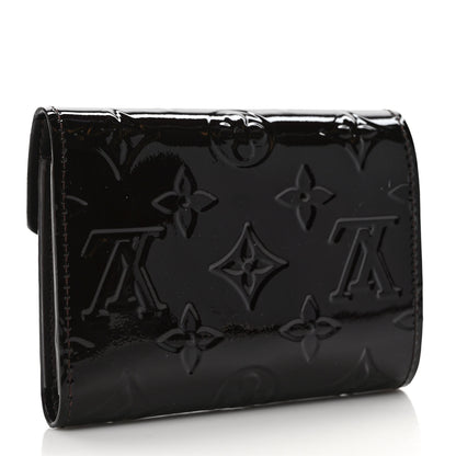 Louis Vuitton Vernis Victorine Wallet Amarante 3 of 7