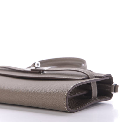 Hermes Epsom Kelly Wallet To Go Etoupe 5 of 9