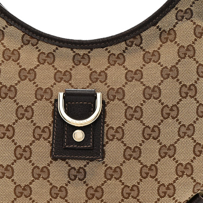 Gucci Monogram Medium Abbey D Ring Hobo Brown 8 of 16