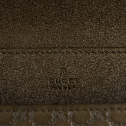 Gucci Microguccissima Travel Document Case Olive 7 of 8