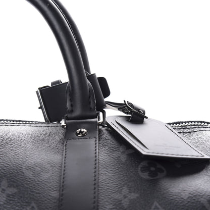 Louis Vuitton Monogram Eclipse Keepall Bandouliere 55 8 of 11