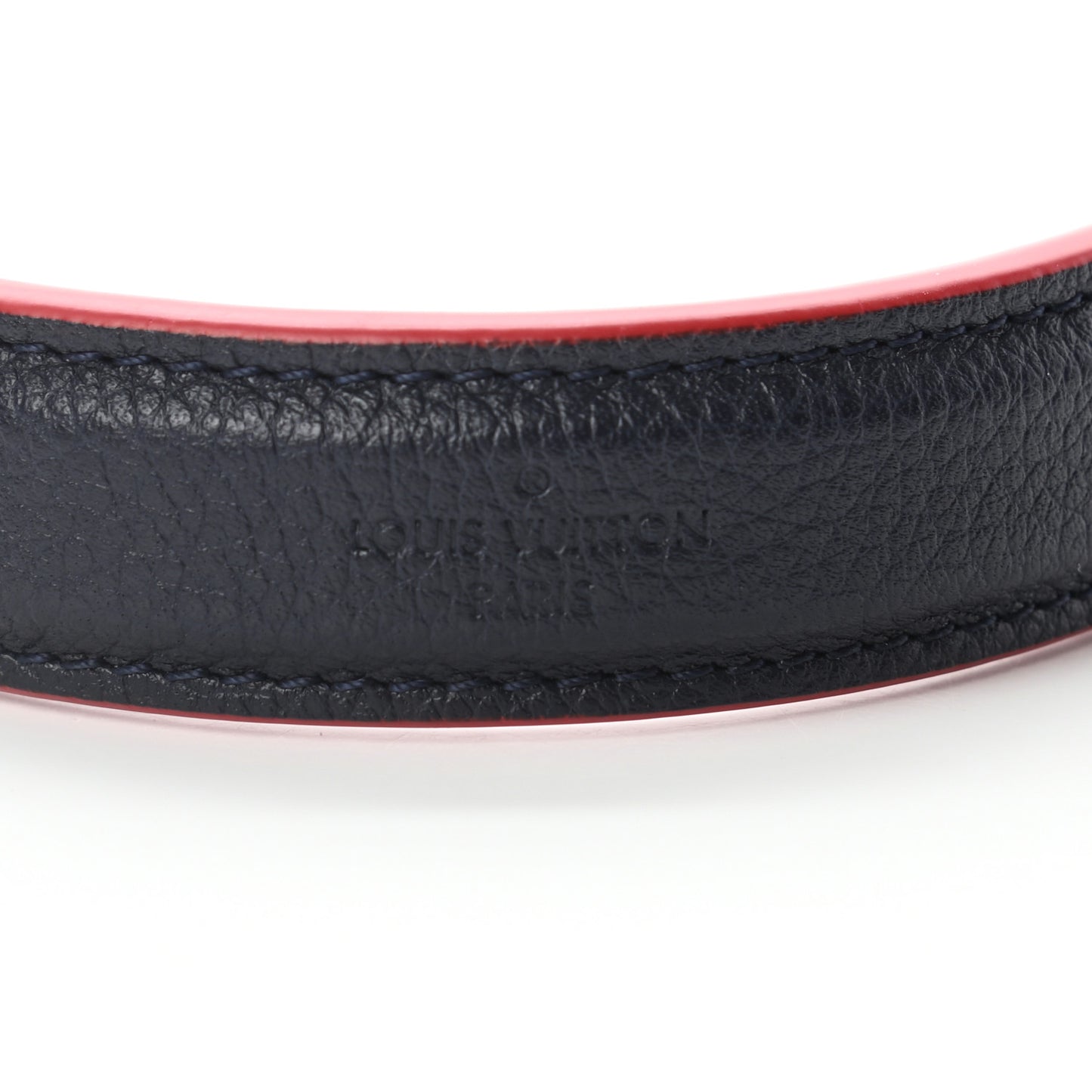 Calfskin Neonoe Short Strap Marine Rouge