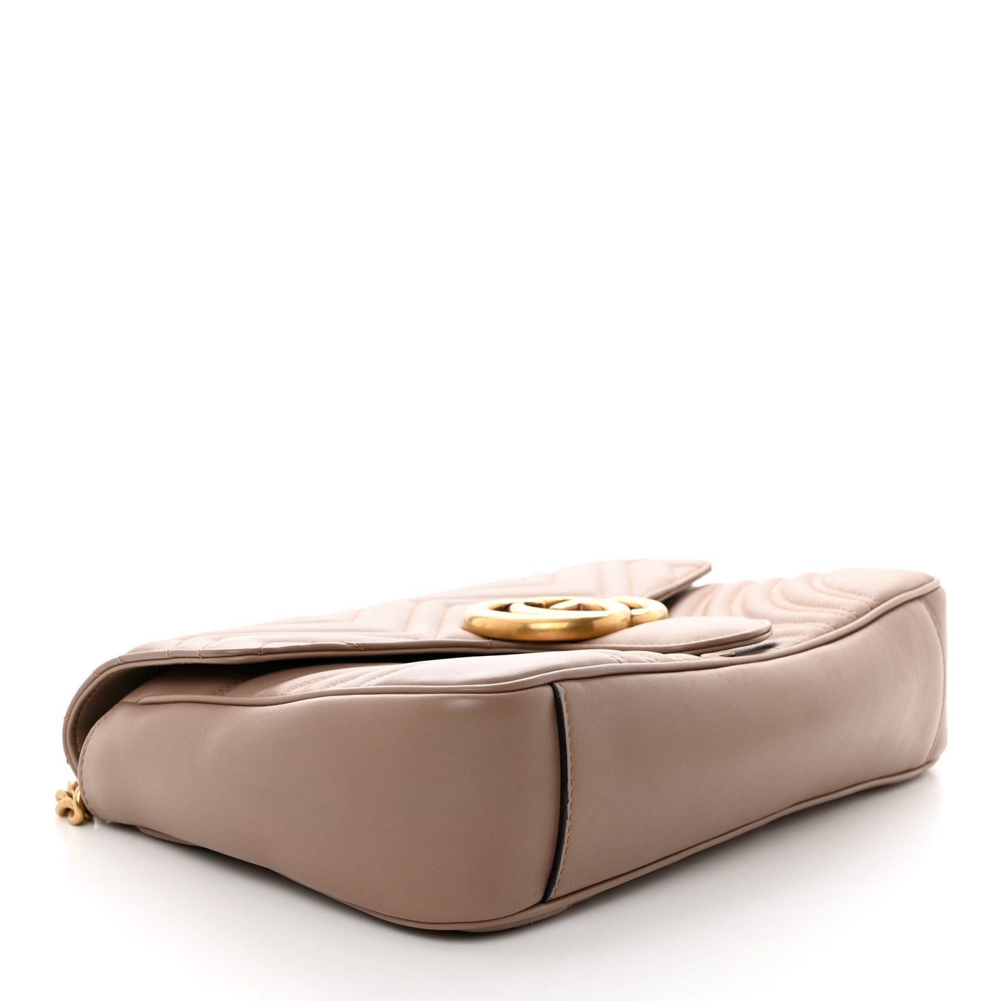 Calfskin Matelasse Medium GG Marmont Shoulder Bag Porcelain Rose