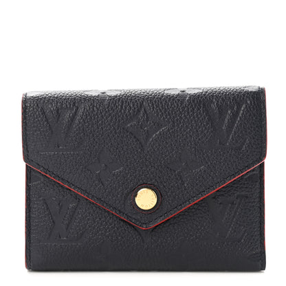 Louis Vuitton Empreinte Victorine Wallet Marine Rouge 1 of 7