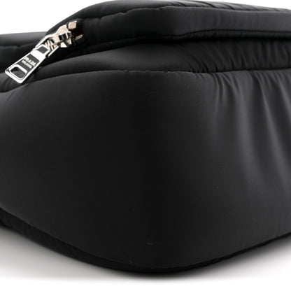 Prada Tessuto Nylon Pocket Cargo Top Handle Bag Black Fuoco 9 of 10