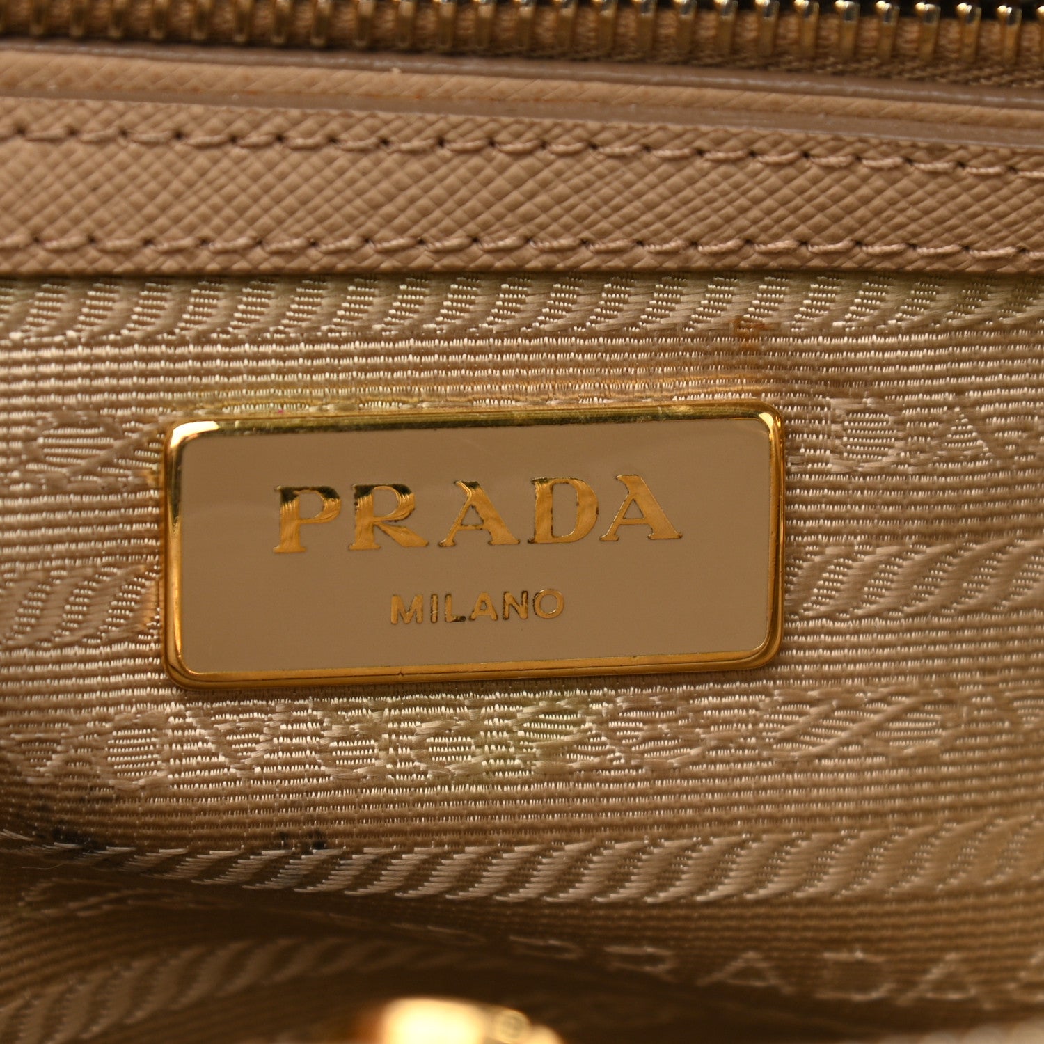 Prada Saffiano Lux Medium Tote Cammeo 5 of 14