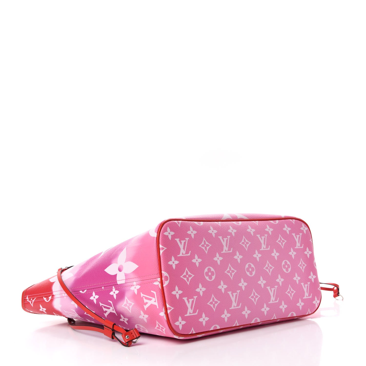 Louis Vuitton Monogram Escale Neverfull MM Rouge 4 of 11