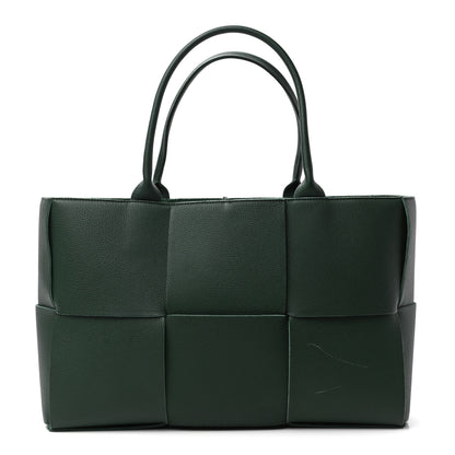 Bottega Veneta Calfskin Maxi Intrecciato Small Arco Tote Raintree 1 of 9