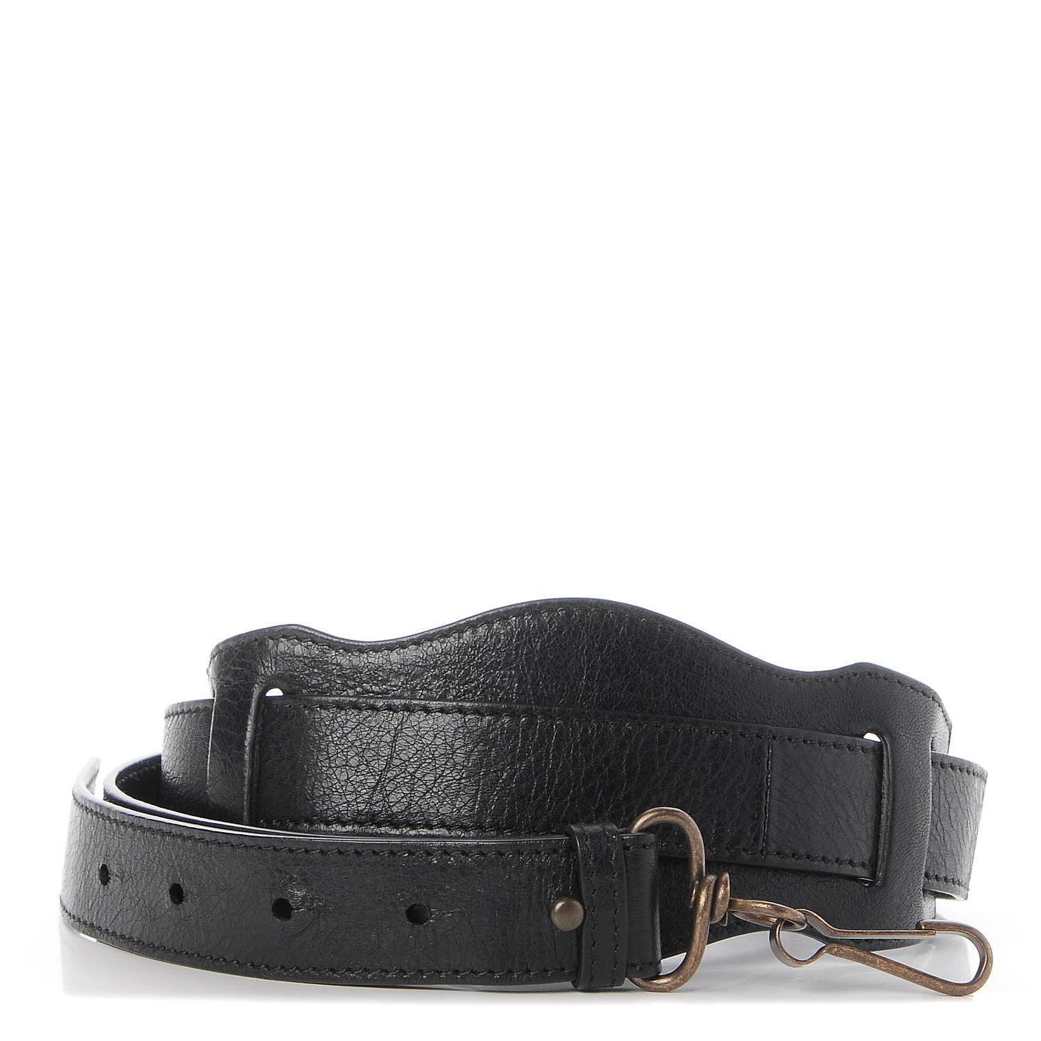 Balenciaga Agneau Arena Shoulder Strap Black 1 of 6