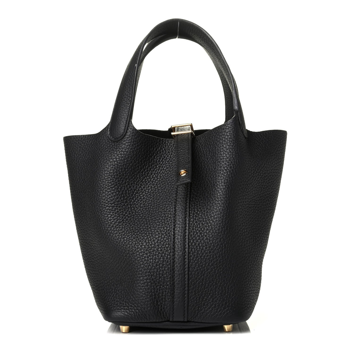 Hermes Taurillon Clemence Picotin Lock 18 PM Black 1 of 5